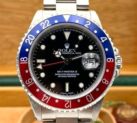 rolex gmt-master ii pepsi 16710 hombre 2000 2010 catawiki|rolex pepsi new price.